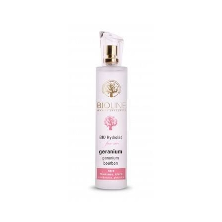 BIOLINE BIO HYDROLAT GERANIUM do skóry wrażliwej i skłonnej do podraznień 75ml